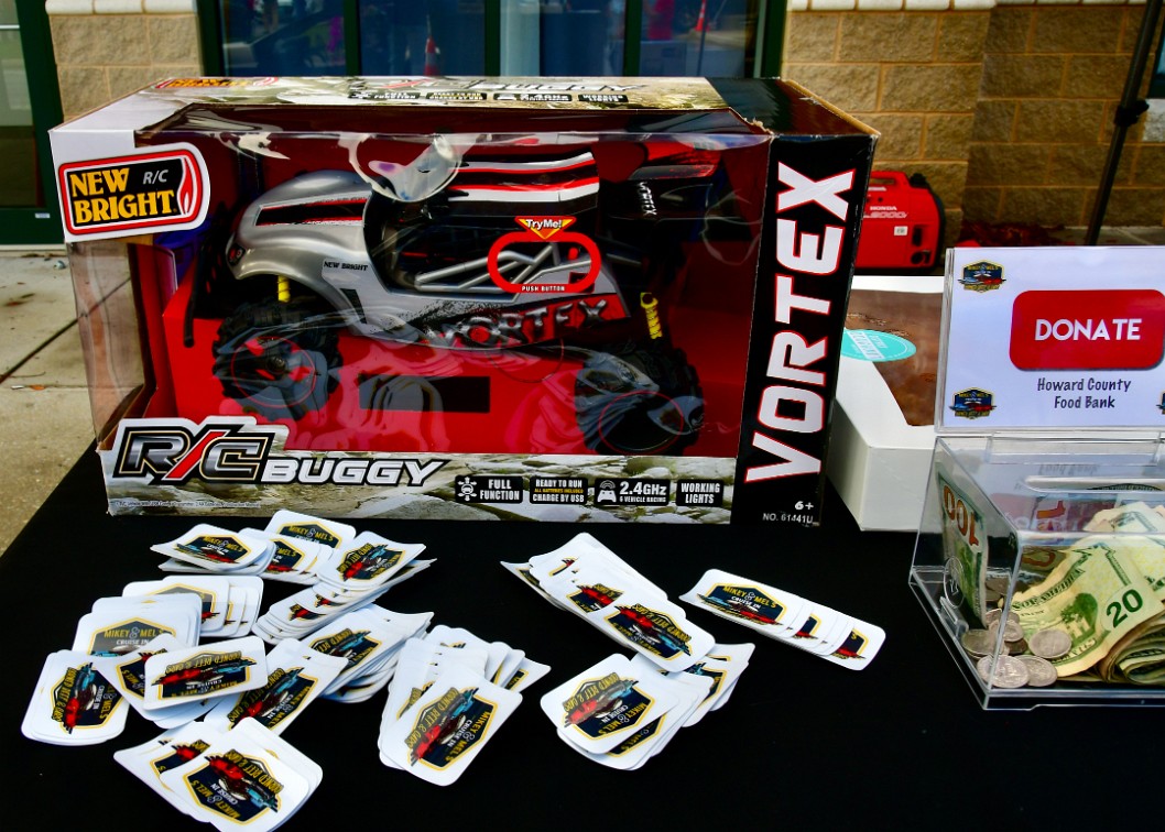 Vortex RC Buggy and Stickers