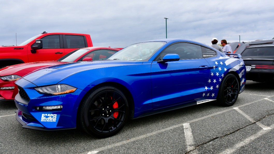 Patriotic Mustang