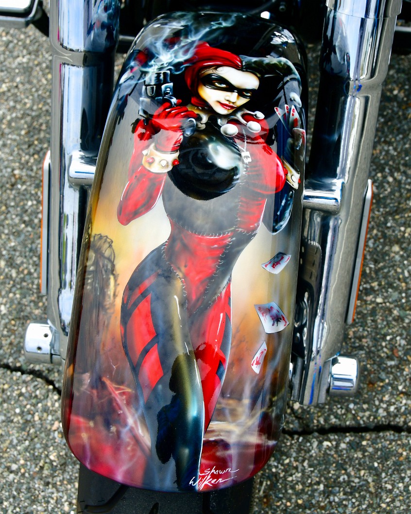Cool and Deadly Harley Quinn