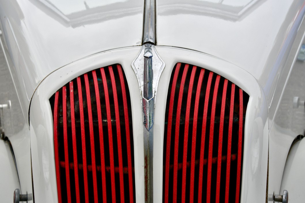 Bright Red Grilles