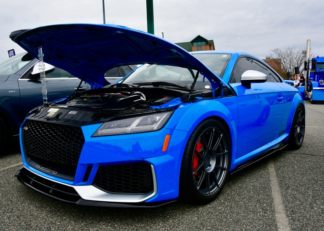 2019 Audi TT RS in Blue
