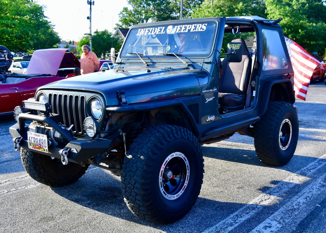 Jeep Wrangler Sport as Part of the Infidel Jeepers