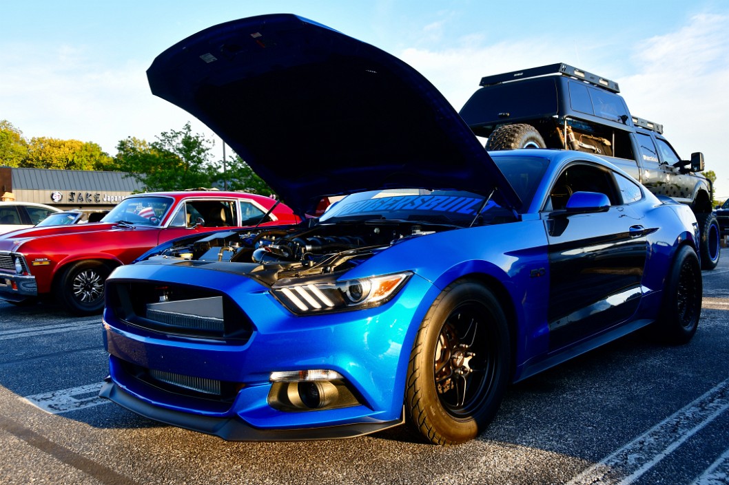 5.0 Mustang in Blue