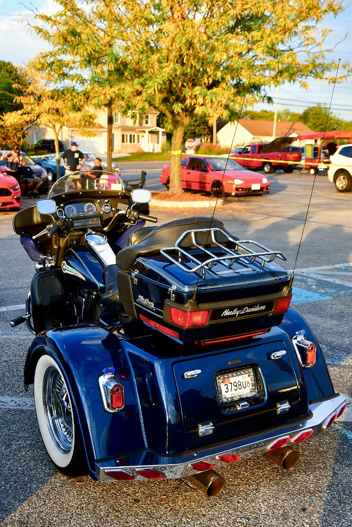 Rear View on the Harley-Davidson Trike
