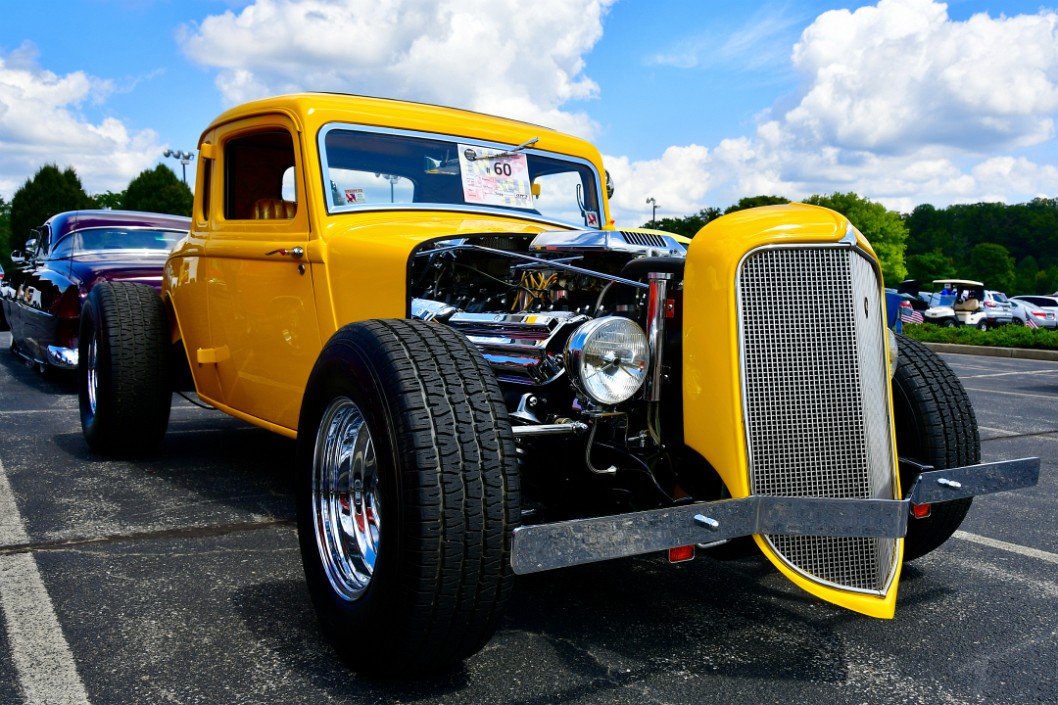 1934 Plymouth Hot Rod in Bold Yellow