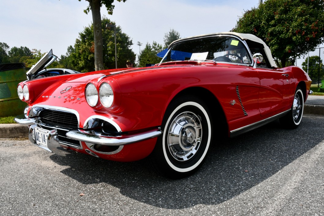 1962 Chevy Corvette in Gorgeous Red