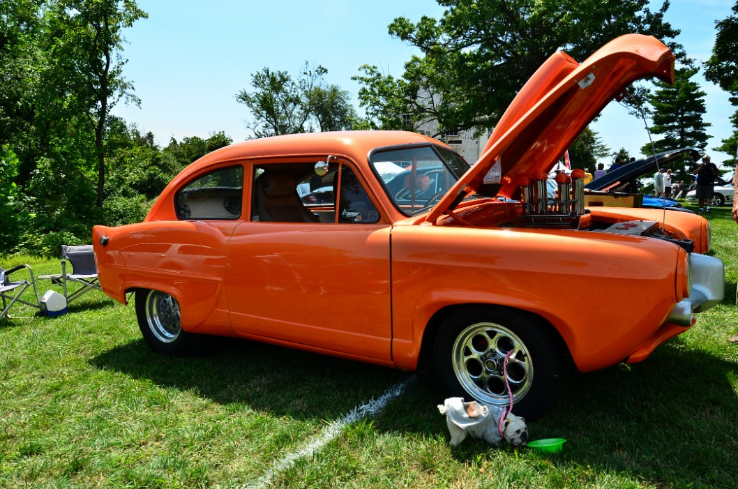 1951 Kaiser Henry J in Bright Orange 1951 Kaiser Henry J in Bright Orange