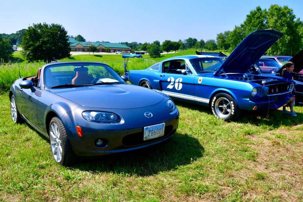 Miata and Mustang