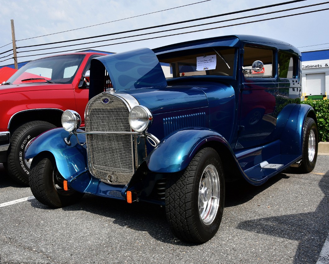 Deep Blue 1929 Ford Model A