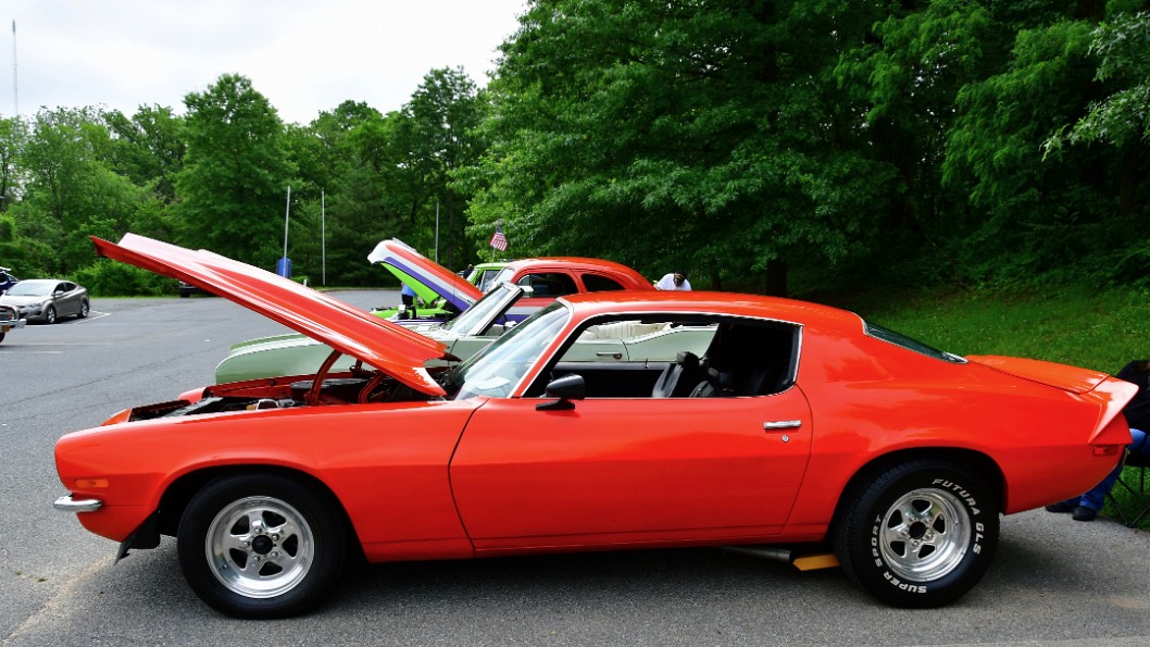 Side View of a 1970 Camaro