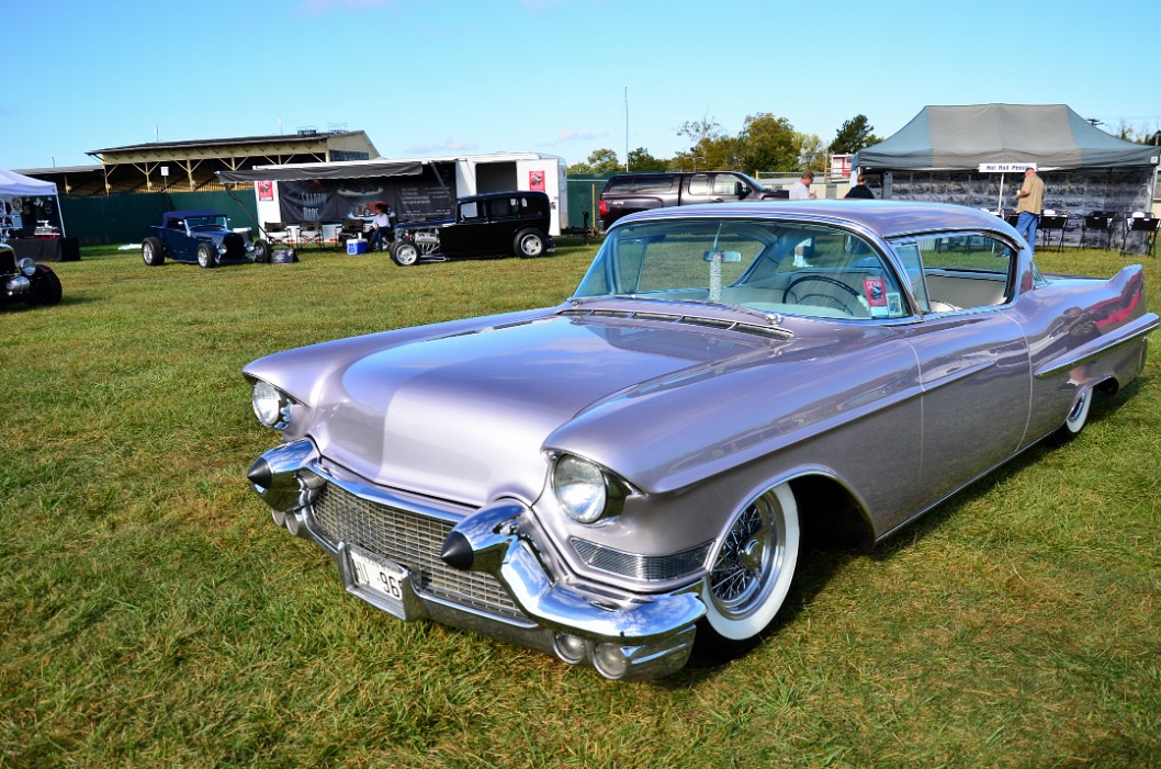 1957 Cadillac in Lilac 1957 Cadillac in Lilac