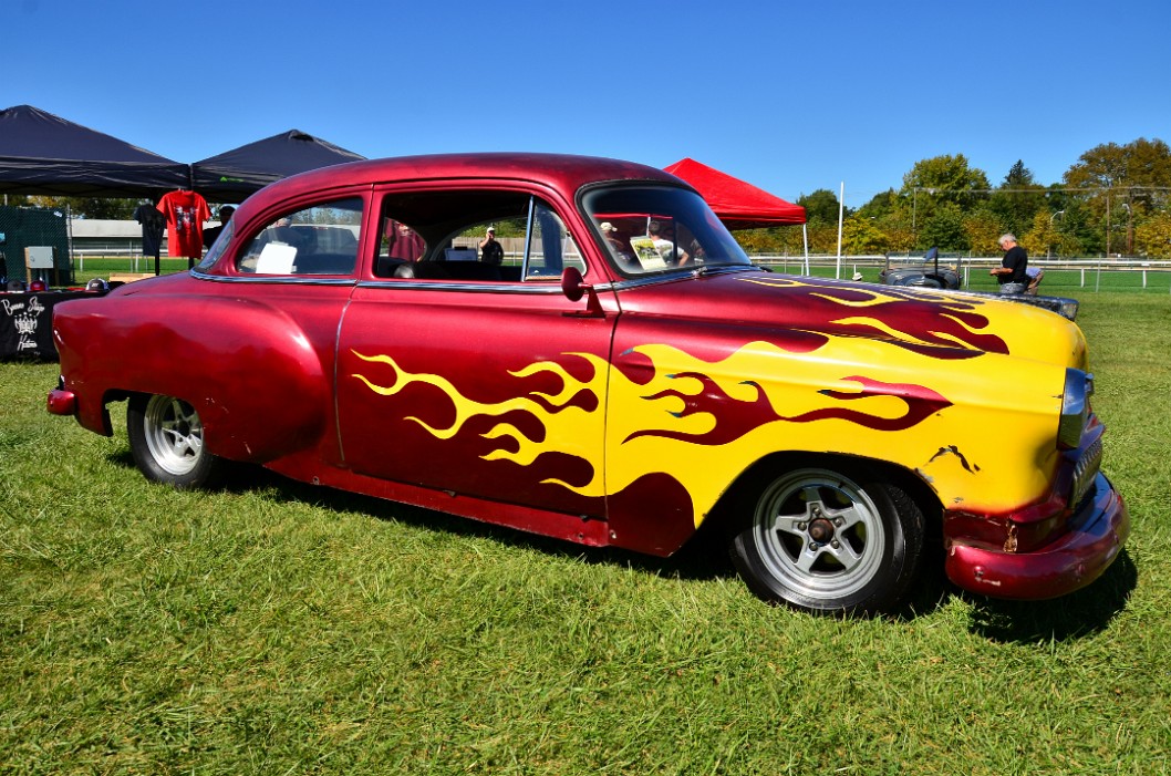 Flaming 1954 Chevy 210 Flaming 1954 Chevy 210