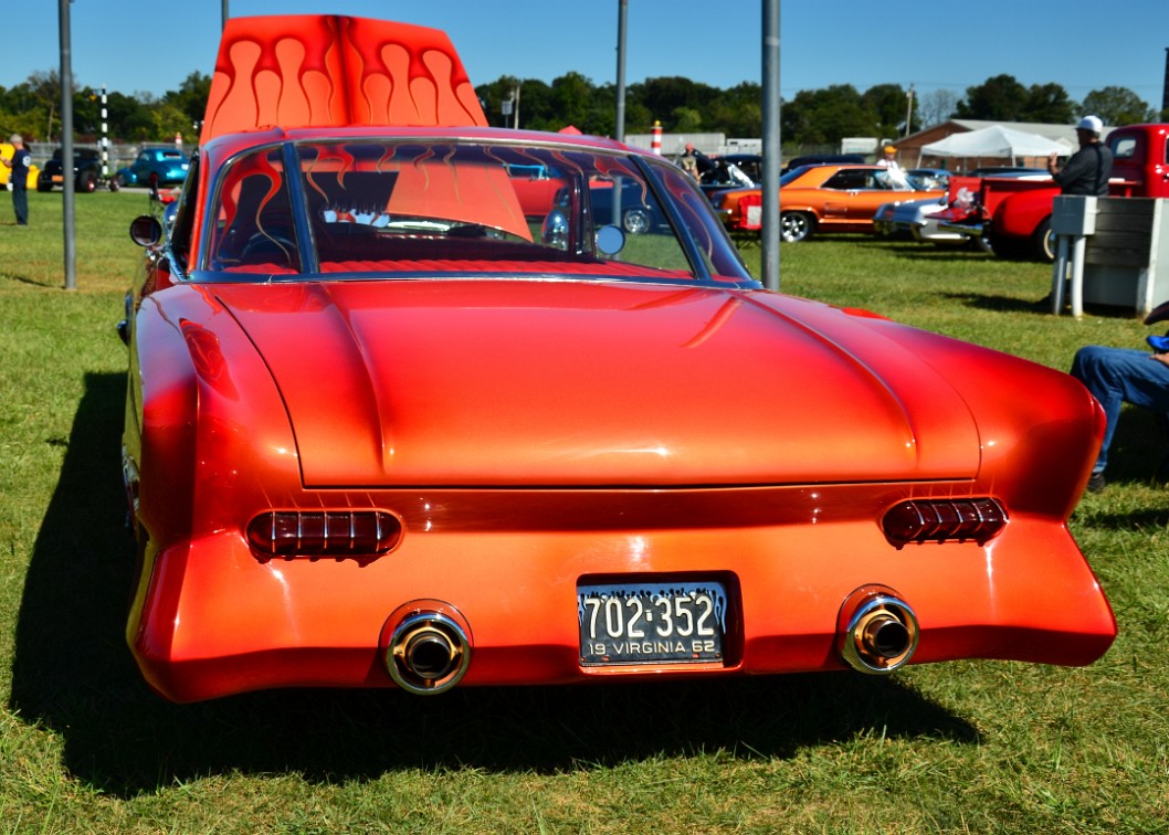 Rear View of the Custom Built Chrysler Rear View of the Custom Built Chrysler