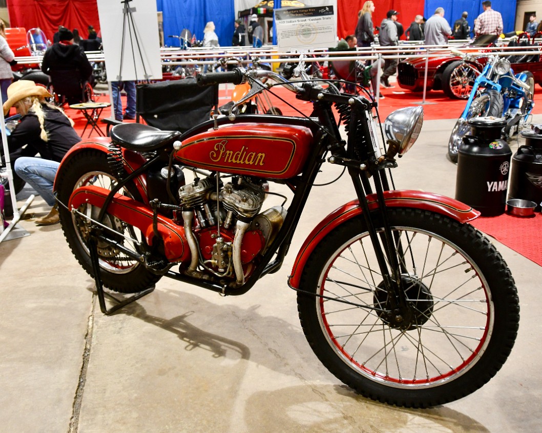 1927 Indian Scout Custome Trials