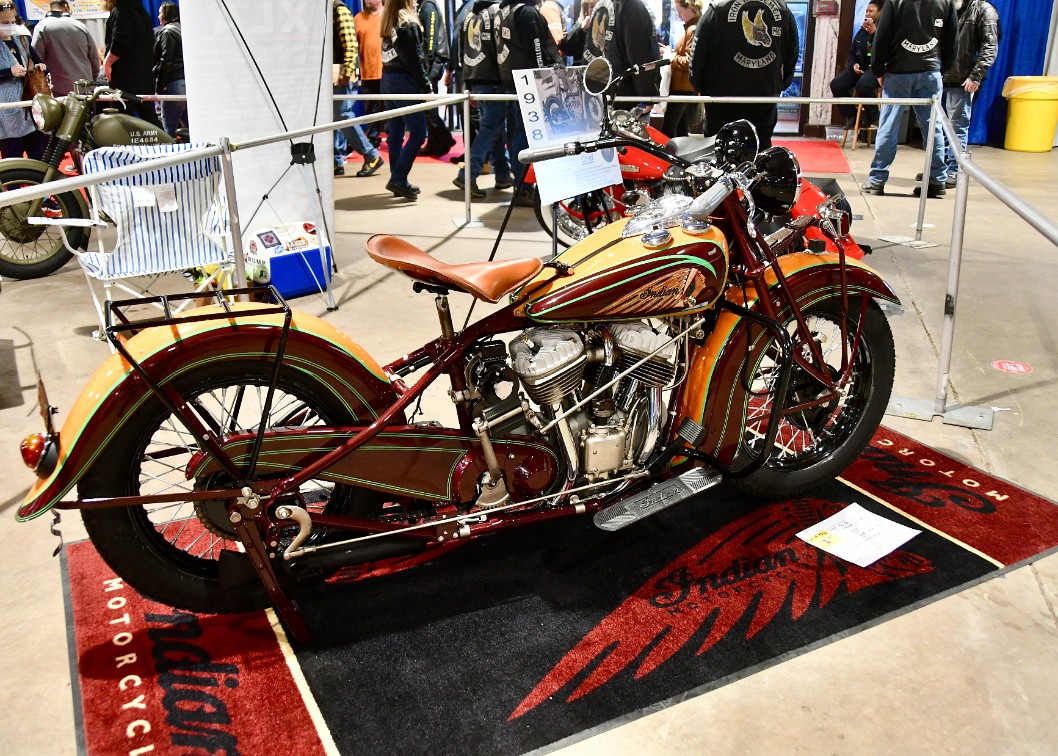 1938 Indian Chief in Wonderful Colors