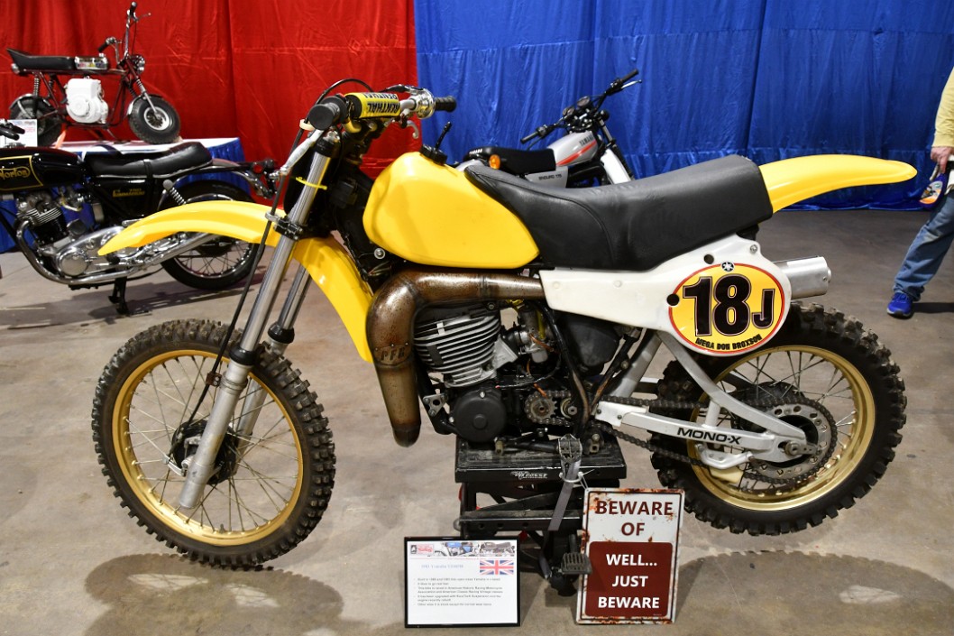 1981 Yamaha YZ465H in Yellow and Black