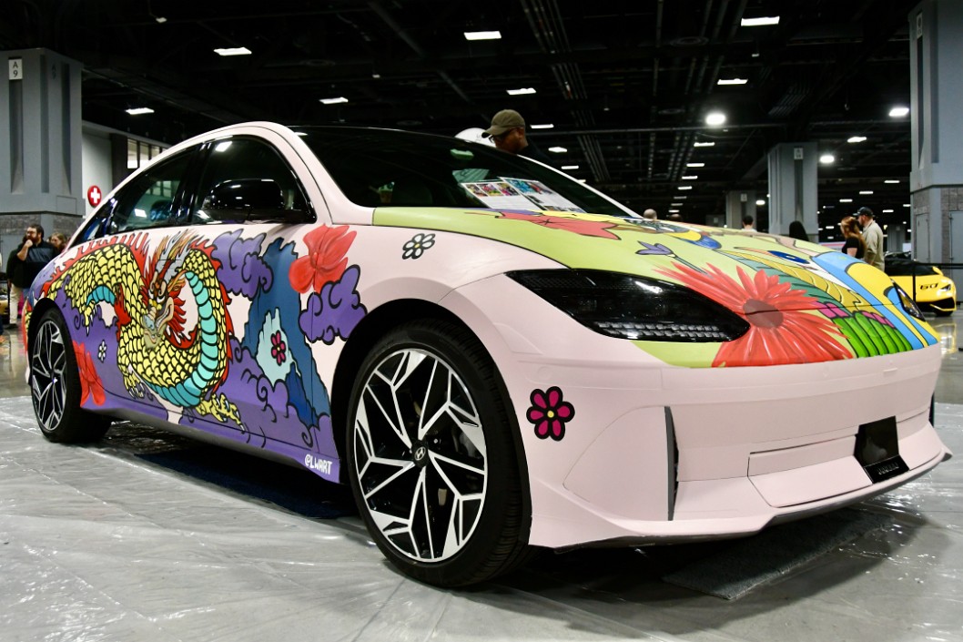 2024 Hyundai Ioniq 6 Painted by Luther Wright