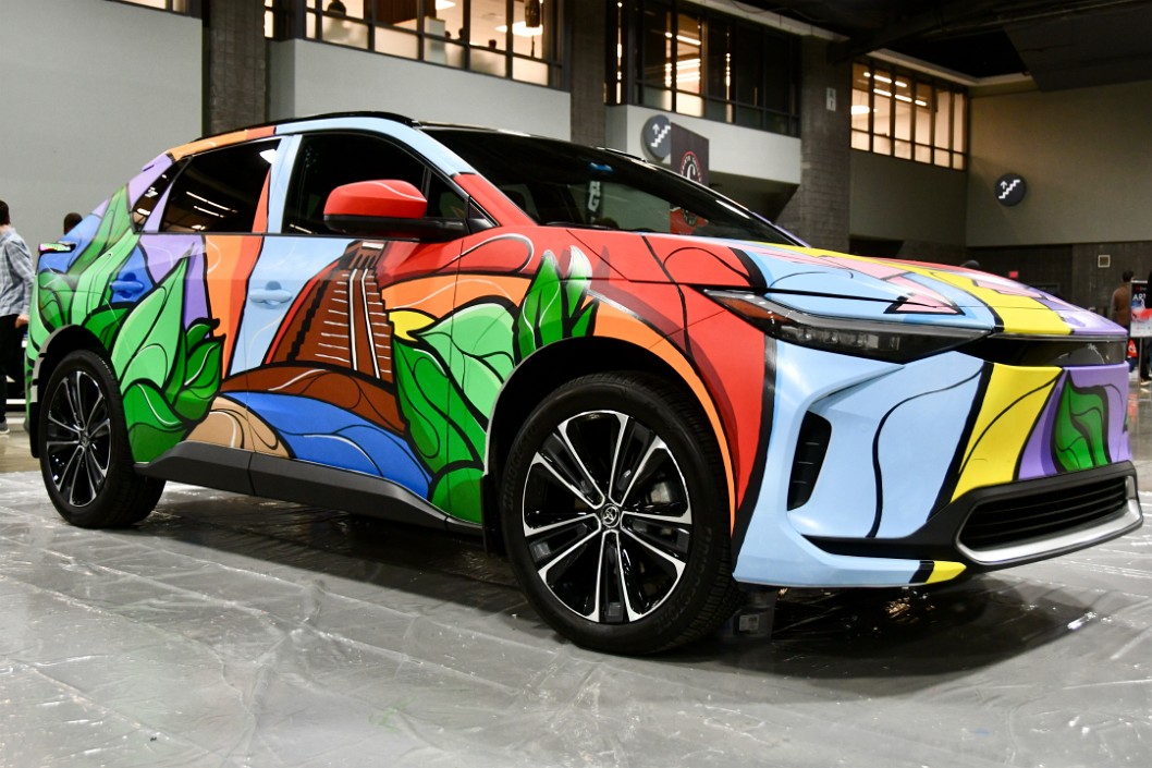 2024 Toyota bZ4X Painted by Corinto Gallery