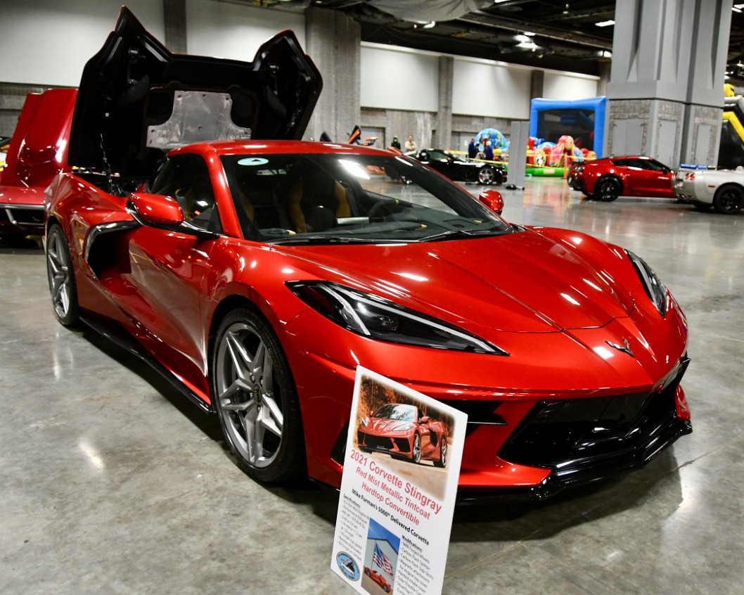 2021 Corvette Stringray in Red Mist Metallic Tincoat