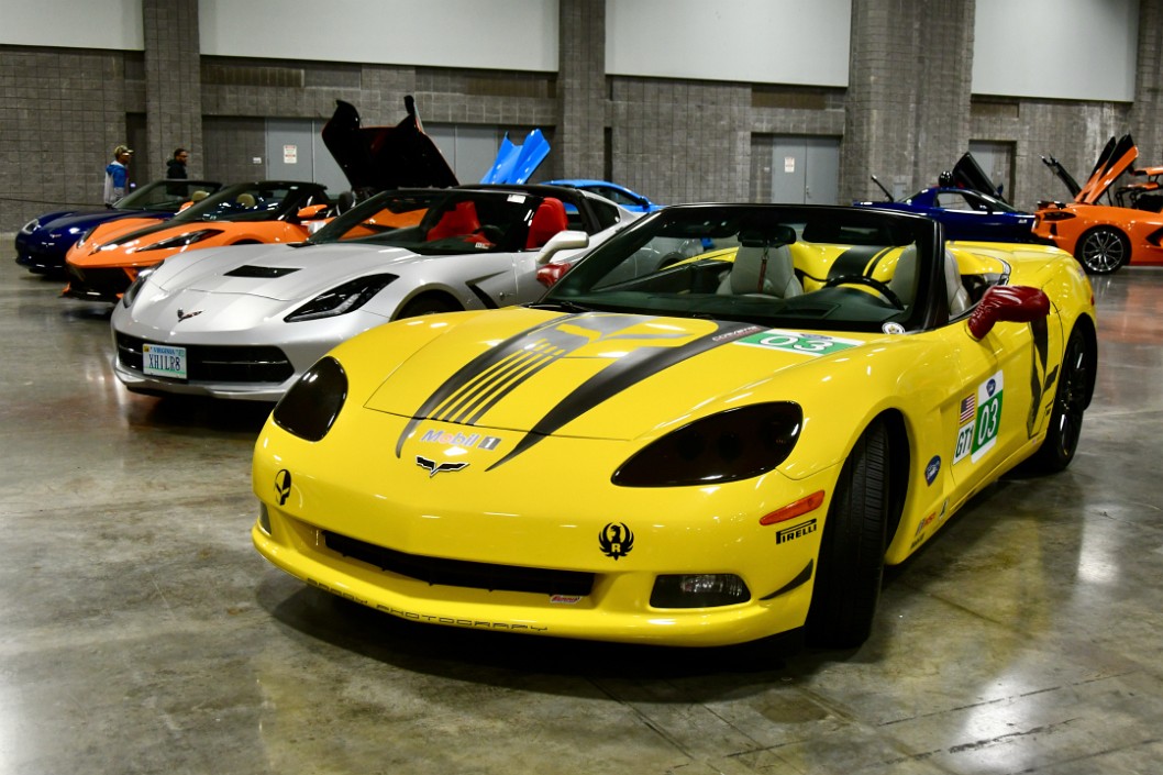 Corvettes in Many Colors