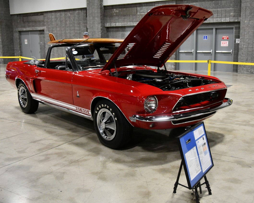 1968 Shelby GT500 Convertible in Red