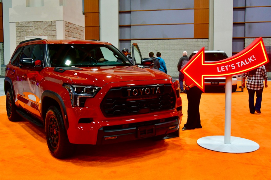 2024 Sequoia Hybrid in Red