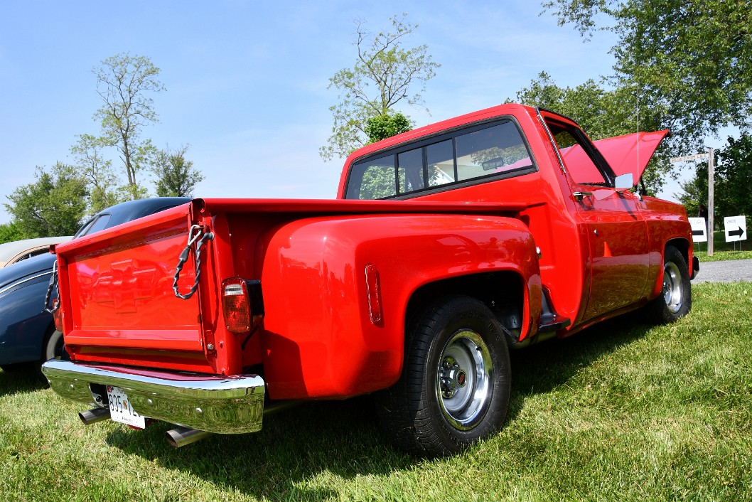 1976 Chevy Pickup Truck in Bold Red