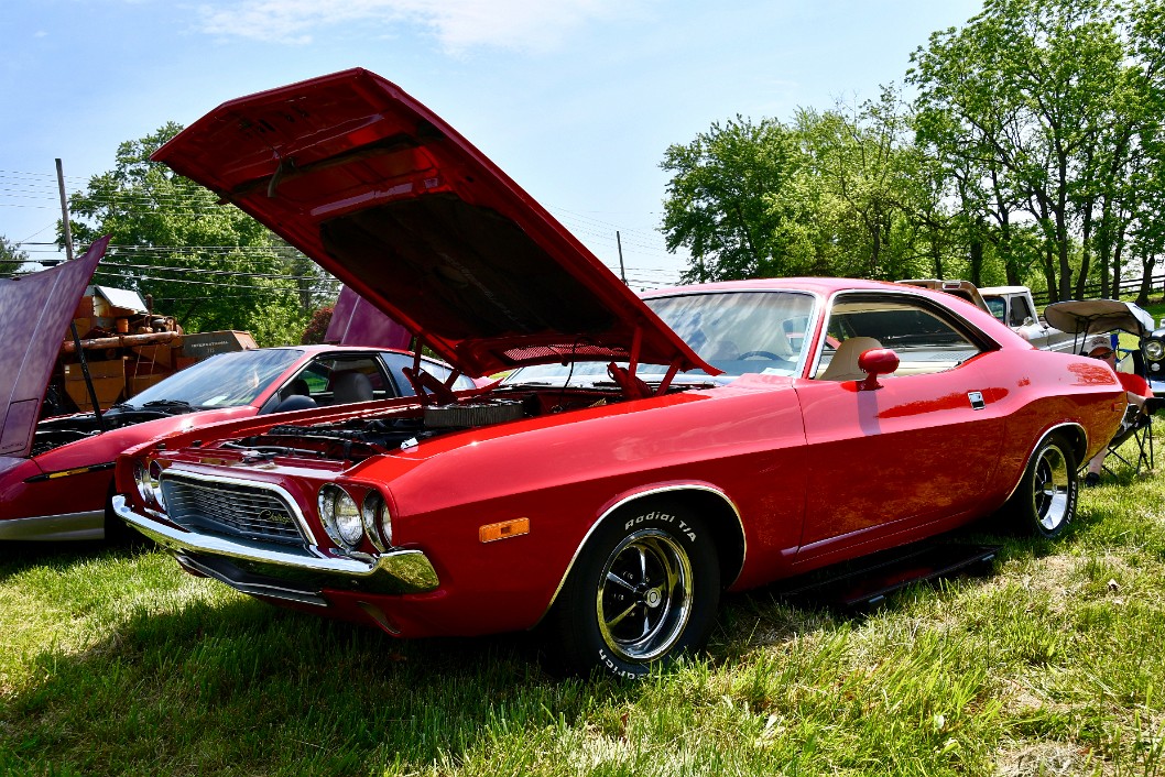 1973 Dodge Challenger in Red